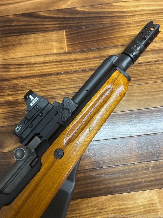 Norinco Sks Sbr Only One On Gb 762x39 W Kalashnikov Red Dot