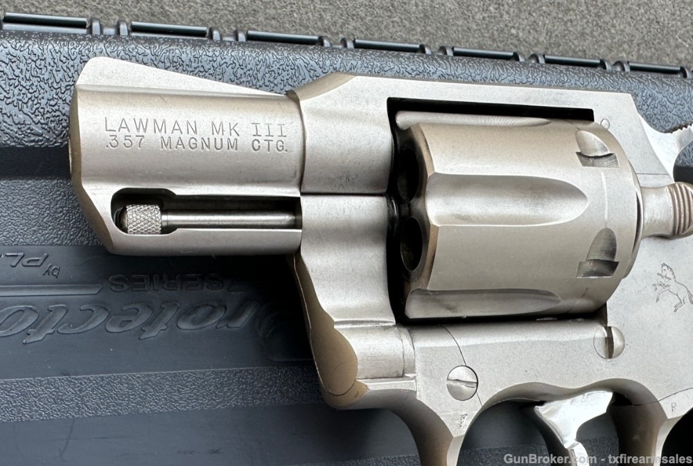 Colt Lawman Mk Iii 357 Magnum Electroless Nickel Colt Guard 2 14” Brl Revolvers At 6747