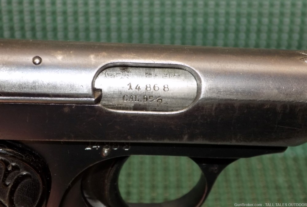 Fn Model 1922 Dutch Contract Pistol 380 Acp Used No Reserve Semi Auto Pistols At Gunbroker 6100